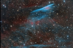NGC2736, Astrophotography Chile, Jose Joaquin Perez, Herscel ray, Pencil Nebula